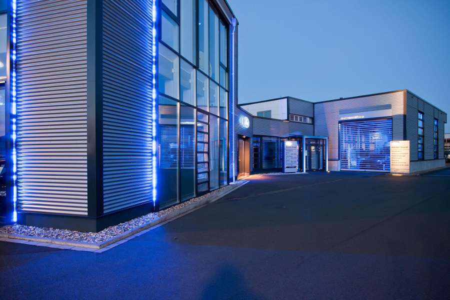 Moderne und stilvolle Fassade, Schloitweg 5, 59494 Soest